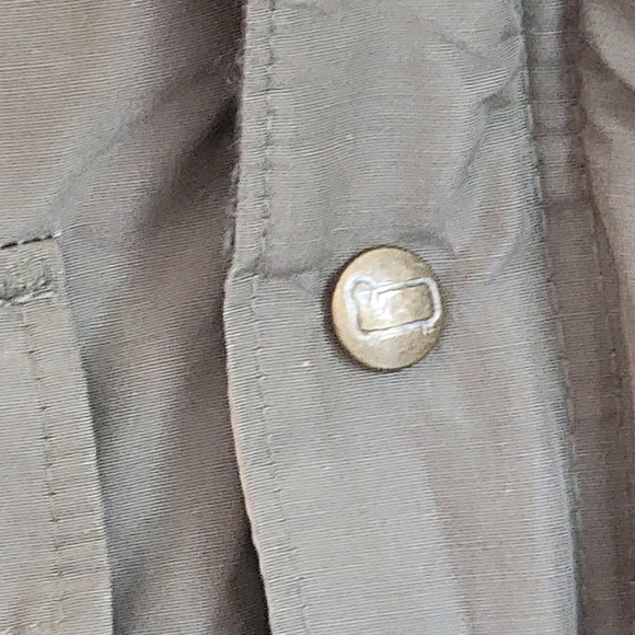 Vintage 60's Woolrich army green jacket, size Medium - Picture 12 of 13